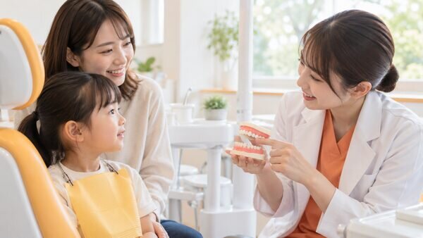 上の前歯が出ている・下の歯が前に出るときの相談目安のイメージ写真